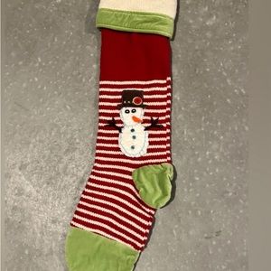 Pottery Barn Kids Snowman Stocking ☃️
